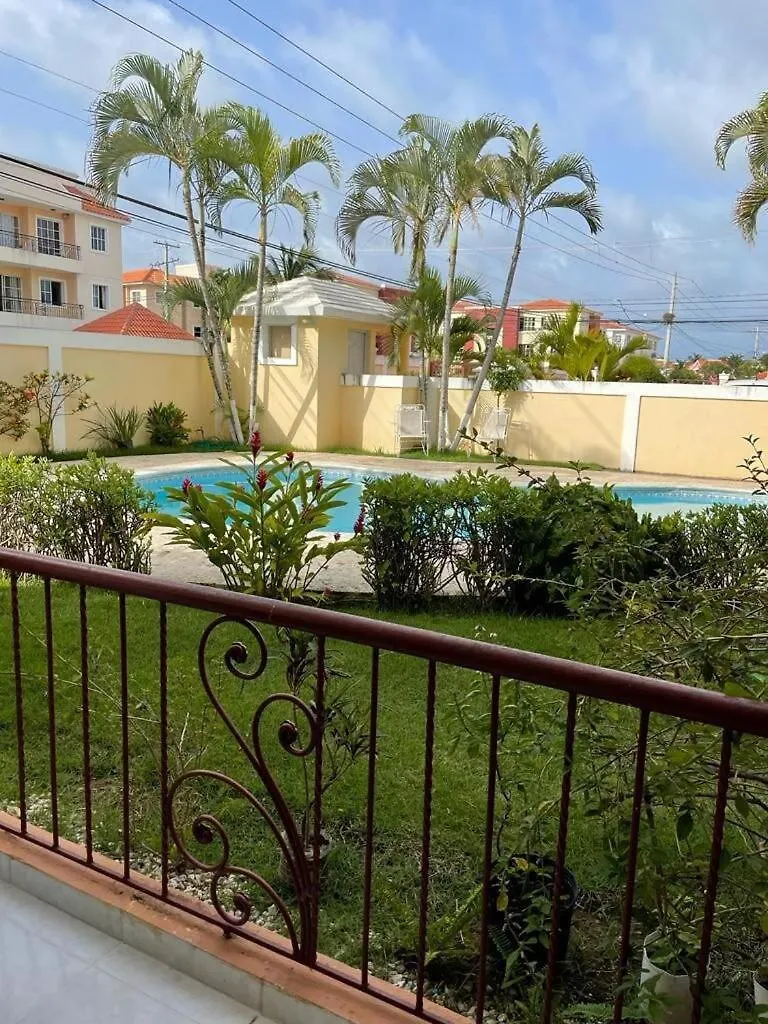 Pool View First Floor 2 Bdrm Condo Punta Cana Lägenhet